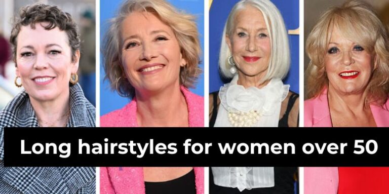 Long hairstyles for women over 50
