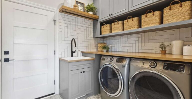Shelves for the Laundry Room