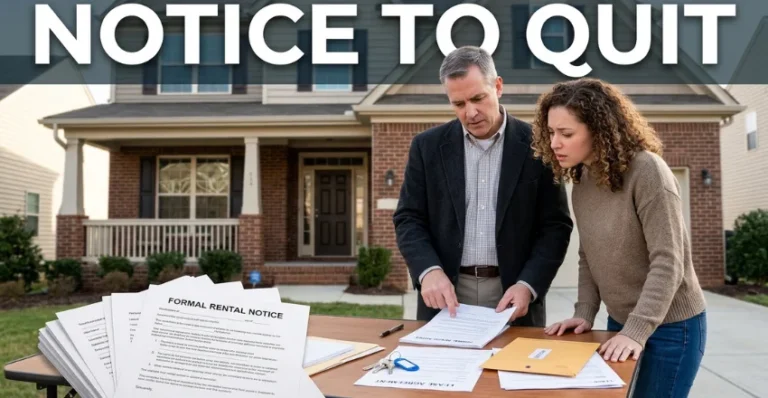Notice to Quit